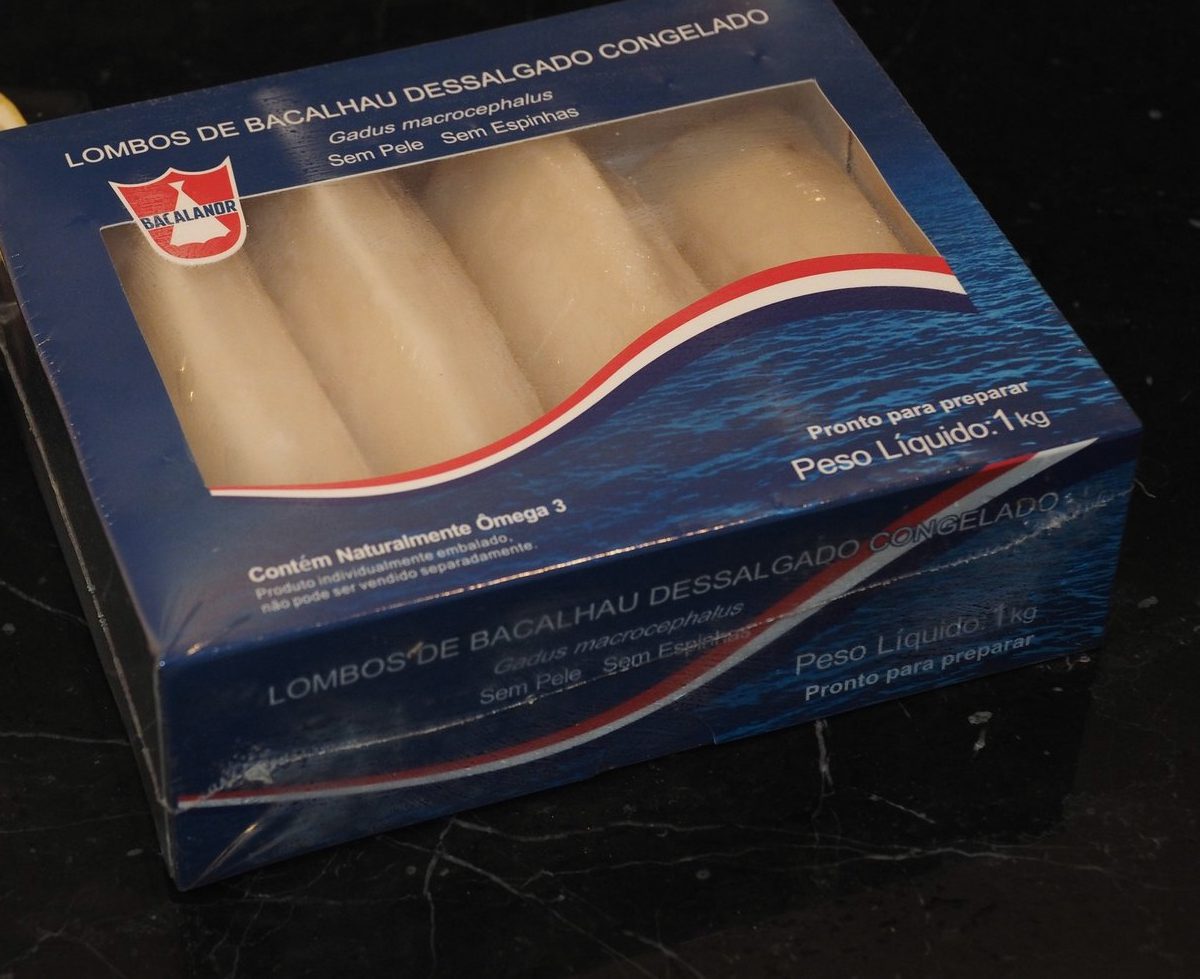 Desalted skinless boneless COD Loin