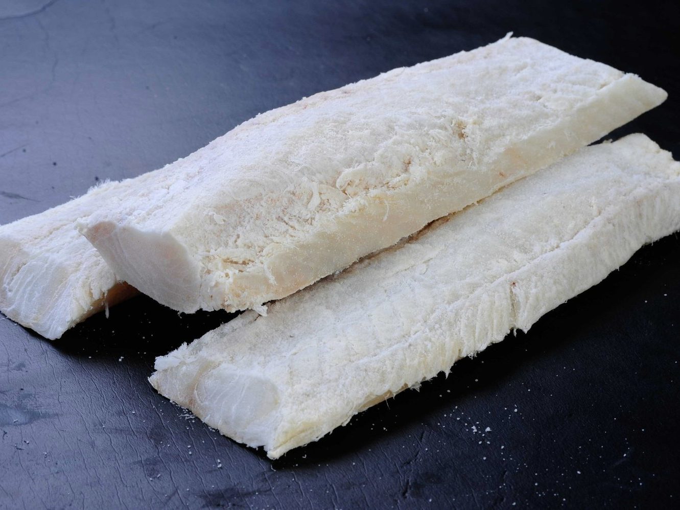 Salted and Dried Cod Loins skinless/boneless