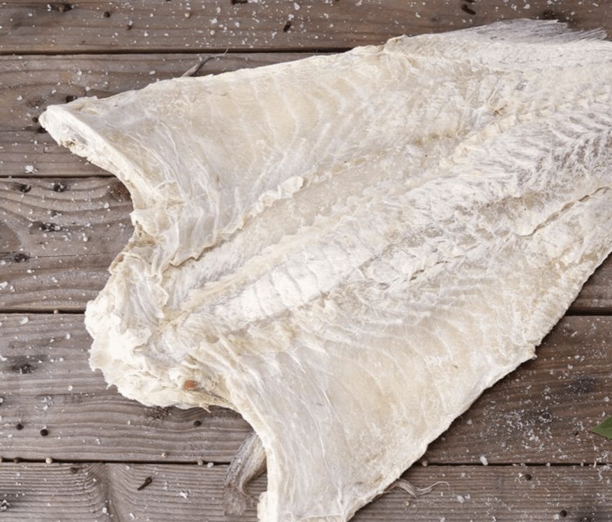 Salted & dried cod